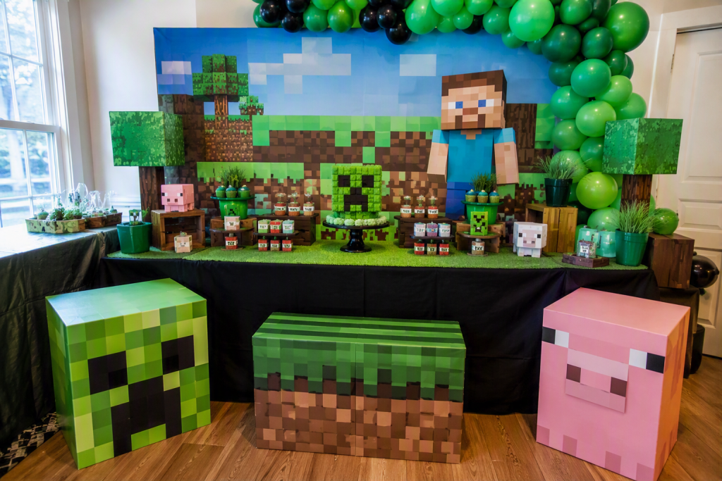 How to Host a Minecraft Birthday Party at Home